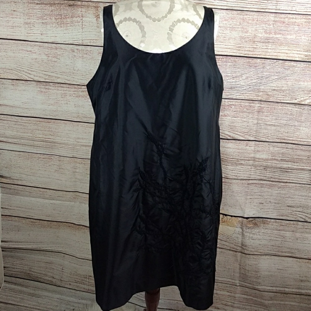 Eileen Fisher silk dress Large